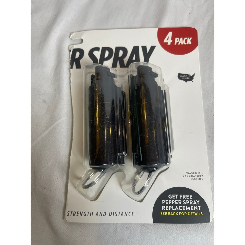Guard Dog Security Pepper Spray Refill 2‎ Pack Black UV Dye Made in USA D713922